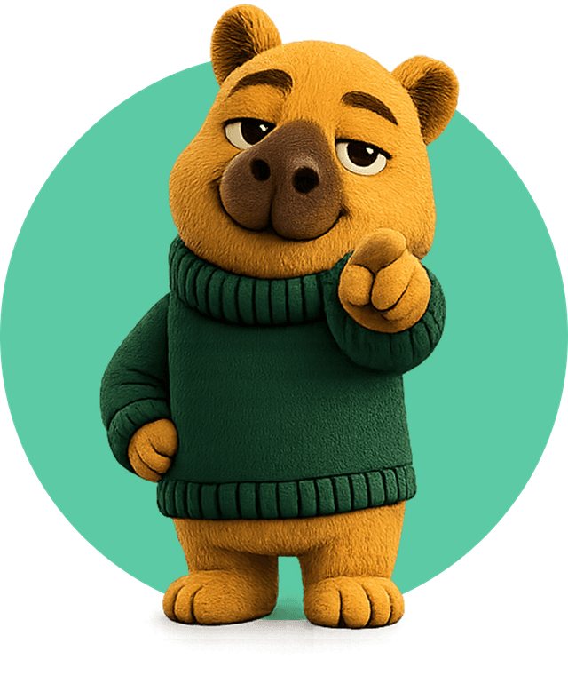 auggy pointing